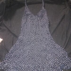 Black and White Polka Dot Dress